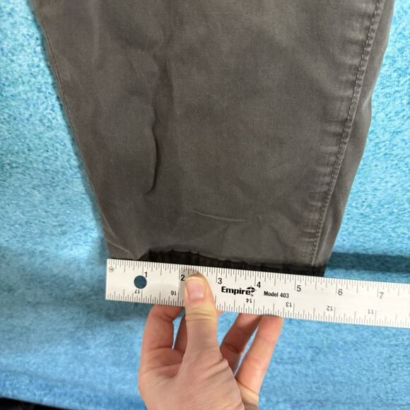 American Eagle Jeans Mens 31x30 Slim Straight Flex Stretch Gray Dark Wash - Picture 7 of 16